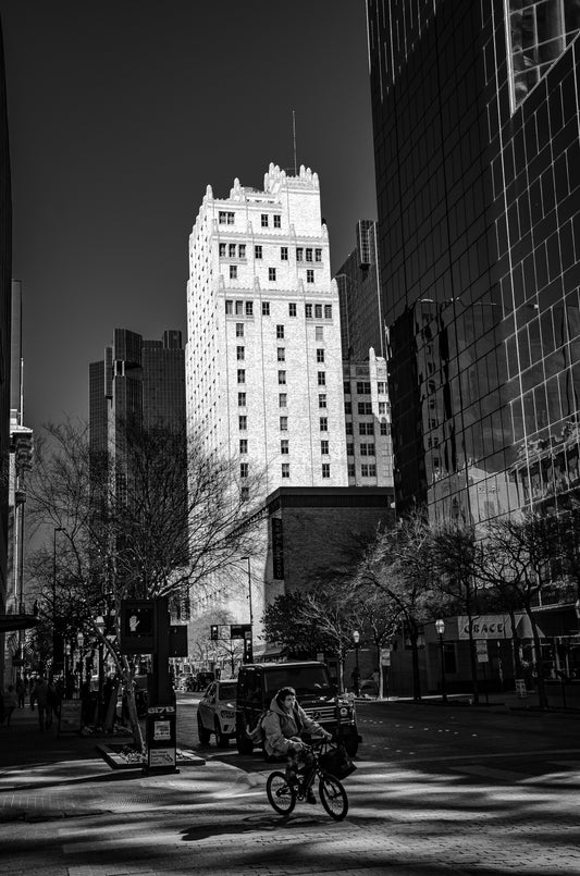 "Beneath Monoliths" by Aubrey Guzman, 13x19 inkjet print, fine art paper