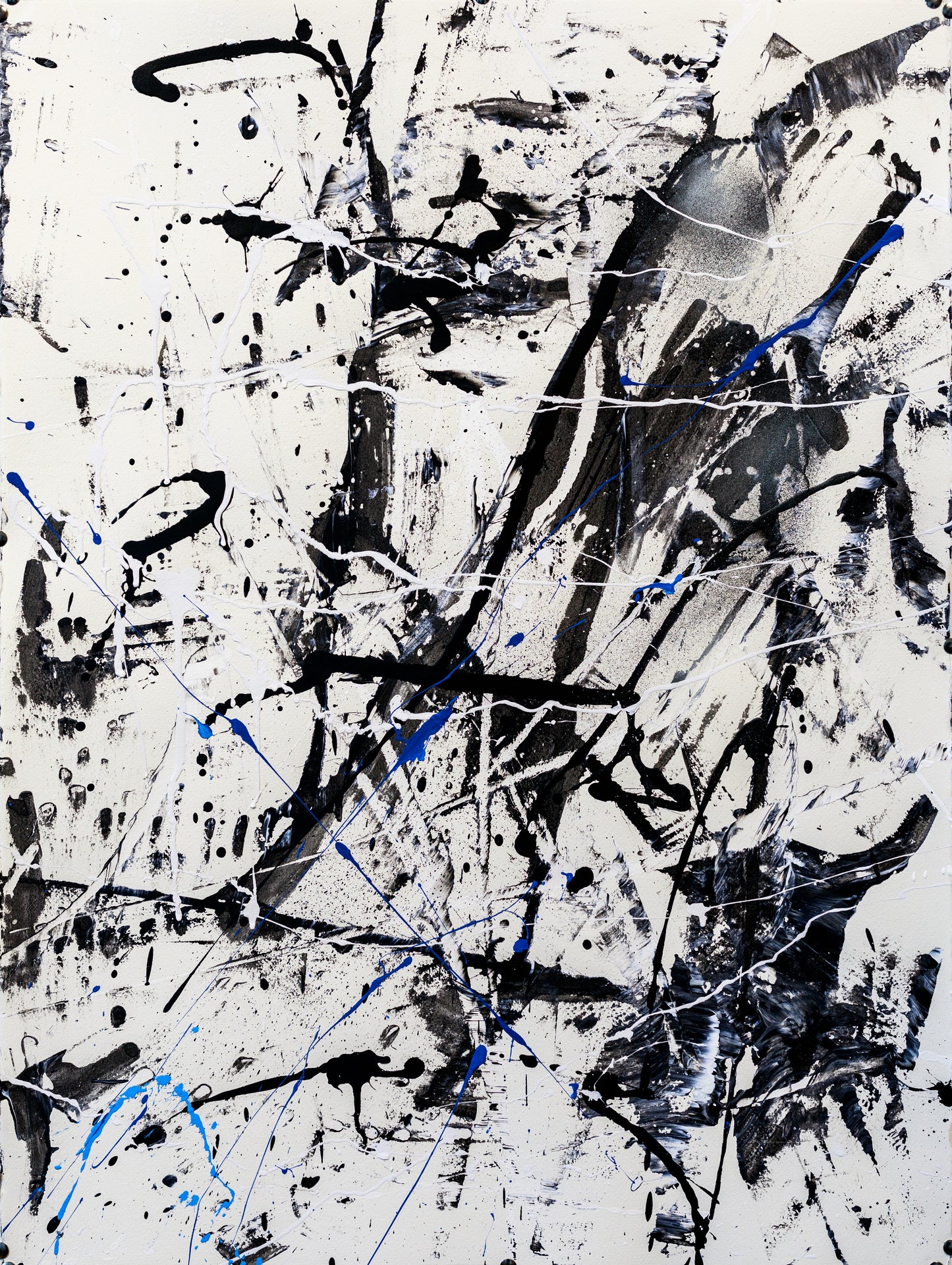 Cedric Alexander Thurman, Self, 2024 Acrylic on arches paper, 22.5" x 30"