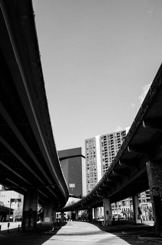 "Gravity Doesn't Ask" by Aubrey Guzman, 13x19 inkjet print, fine art paper