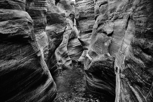 "Waiting for the Commandments" by Kaupo Kikkas, 2016, Black and White Photography Printed on archival paper