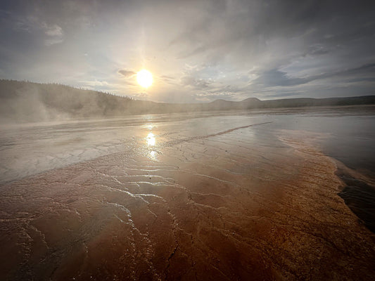 "Light at Sunset" by Aimee Sue Mikl, 2023, 30" x 40" framed, photography