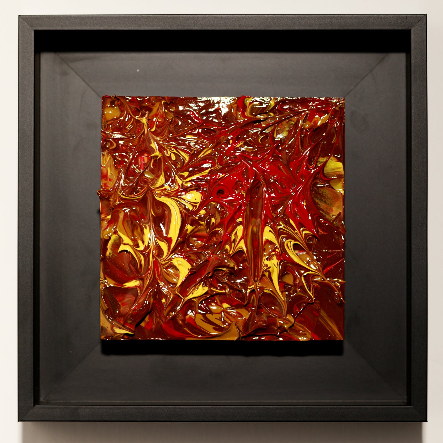 Steve Banaszek, Juicy Baby #11, 2024, acrylic on wood block.