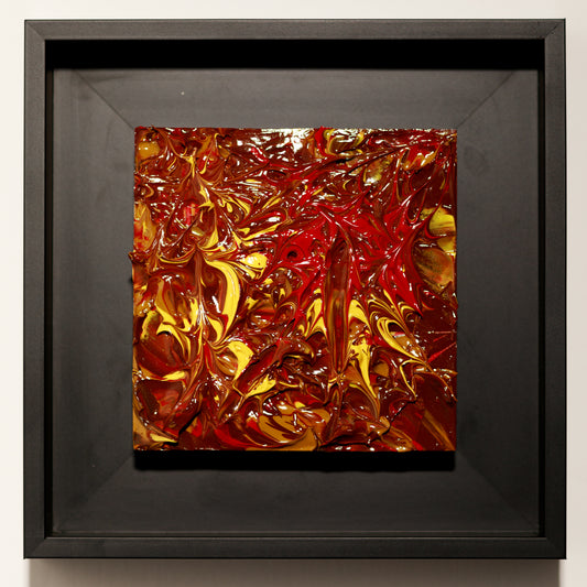 Steve Banaszek, Juicy Baby #11, 2024, acrylic on wood block.