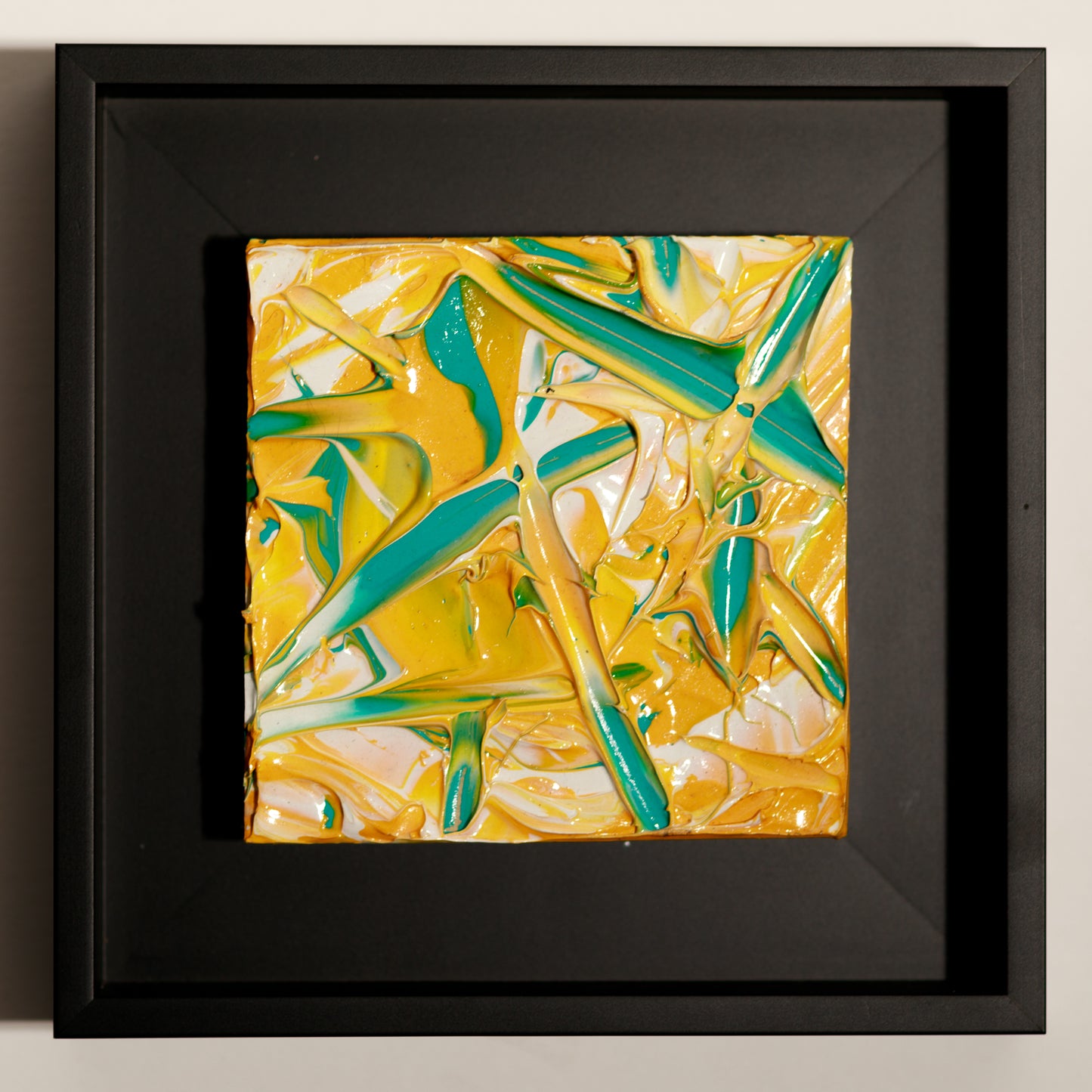 Steve Banaszek, Juicy Baby #12, 2024, acrylic on wood block.