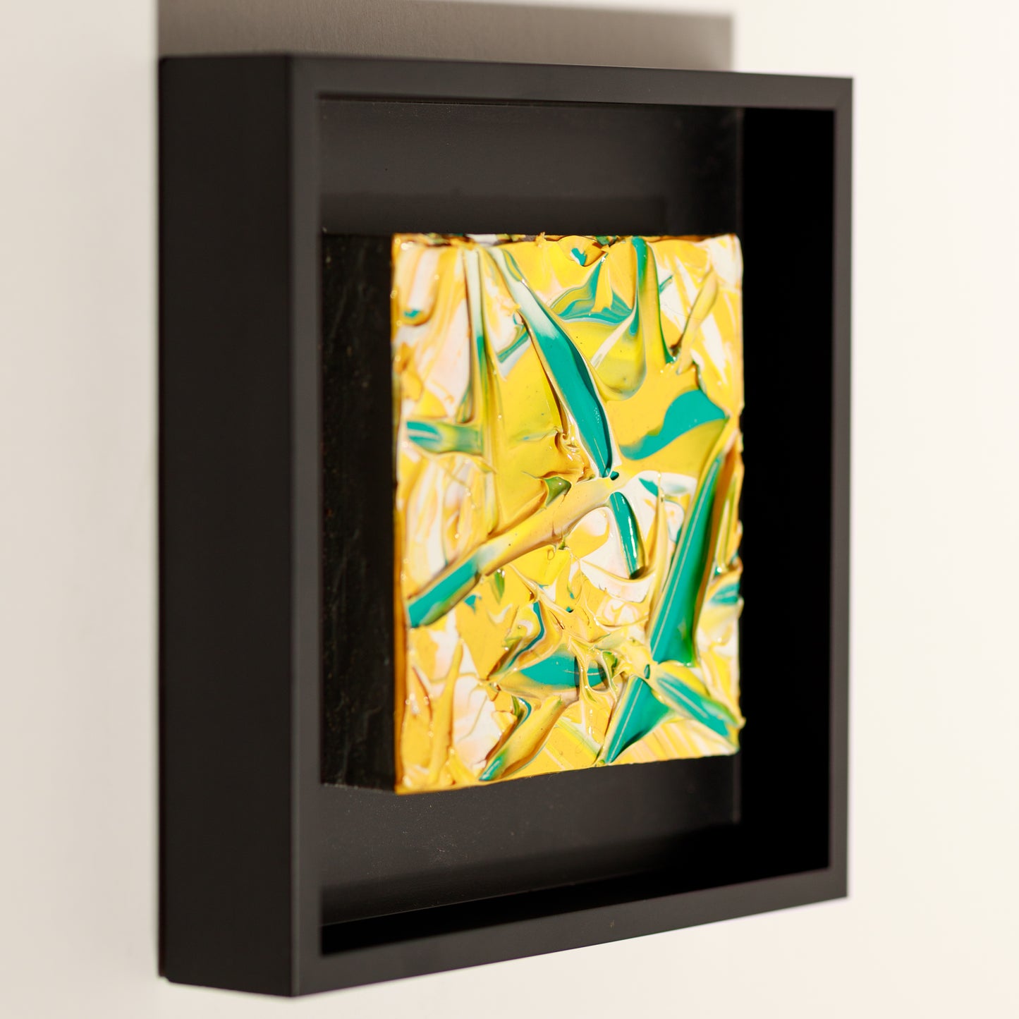 Steve Banaszek, Juicy Baby #12, 2024, acrylic on wood block.