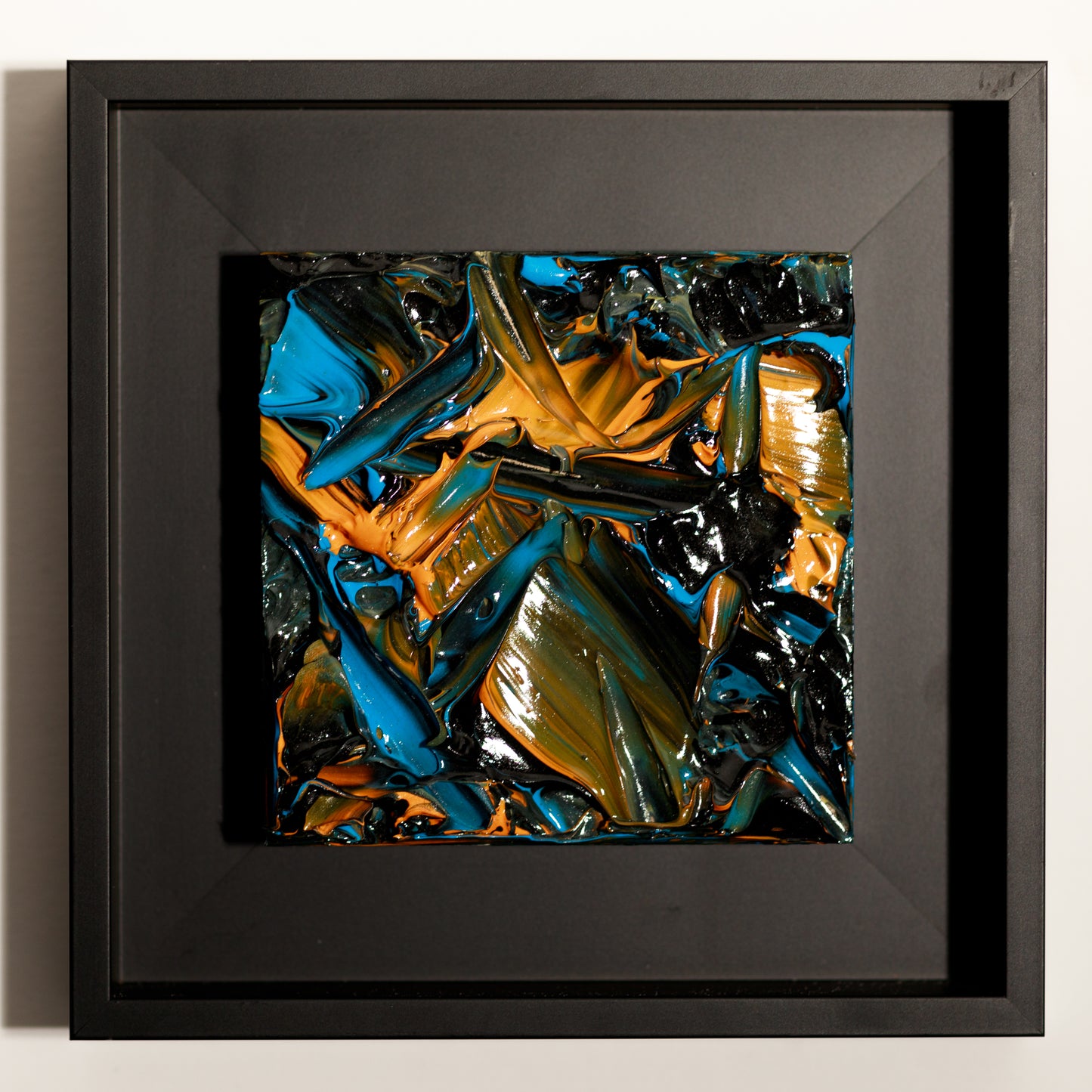 Steve Banaszek, Juicy Baby #15, 2024, acrylic on wood block.