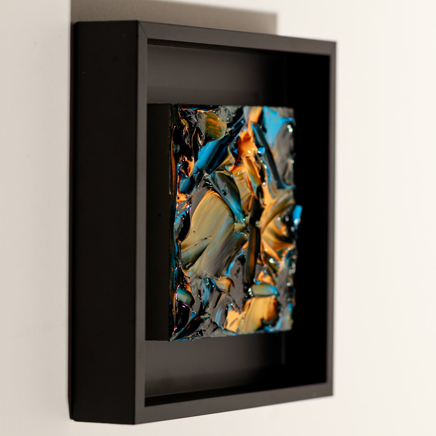 Steve Banaszek, Juicy Baby #15, 2024, acrylic on wood block.