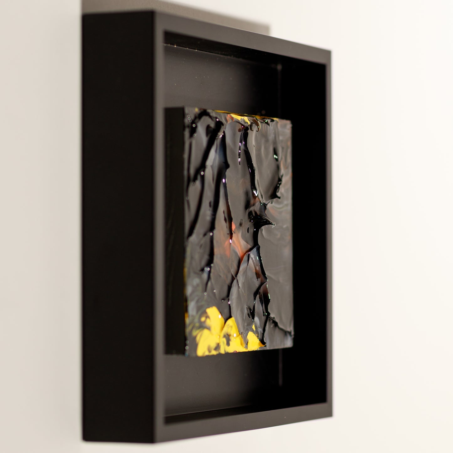 Steve Banaszek, Juicy baby #3, 2024, acrylic on wood block