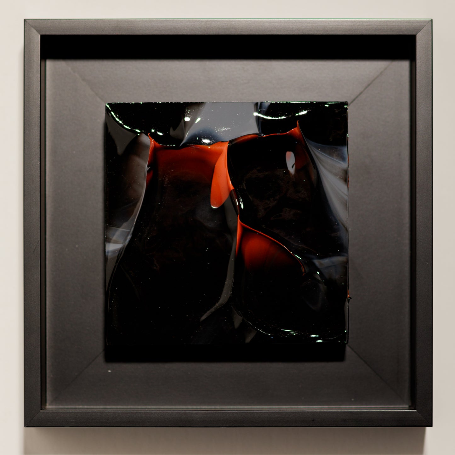 Steve Banaszek, Juicy Baby #4, 2024, acrylic on wood block.