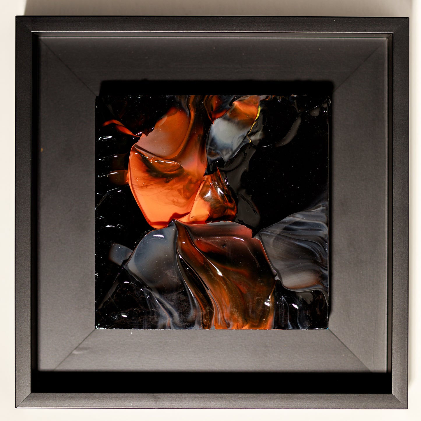 Steve Banaszek, Juicy Baby #5, 2024, acrylic on wood block.