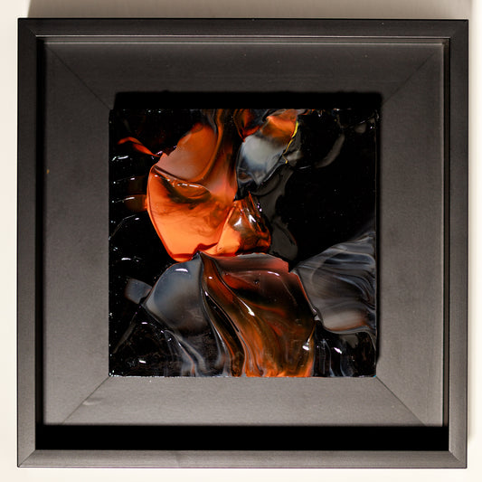 Steve Banaszek, Juicy Baby #5, 2024, acrylic on wood block.