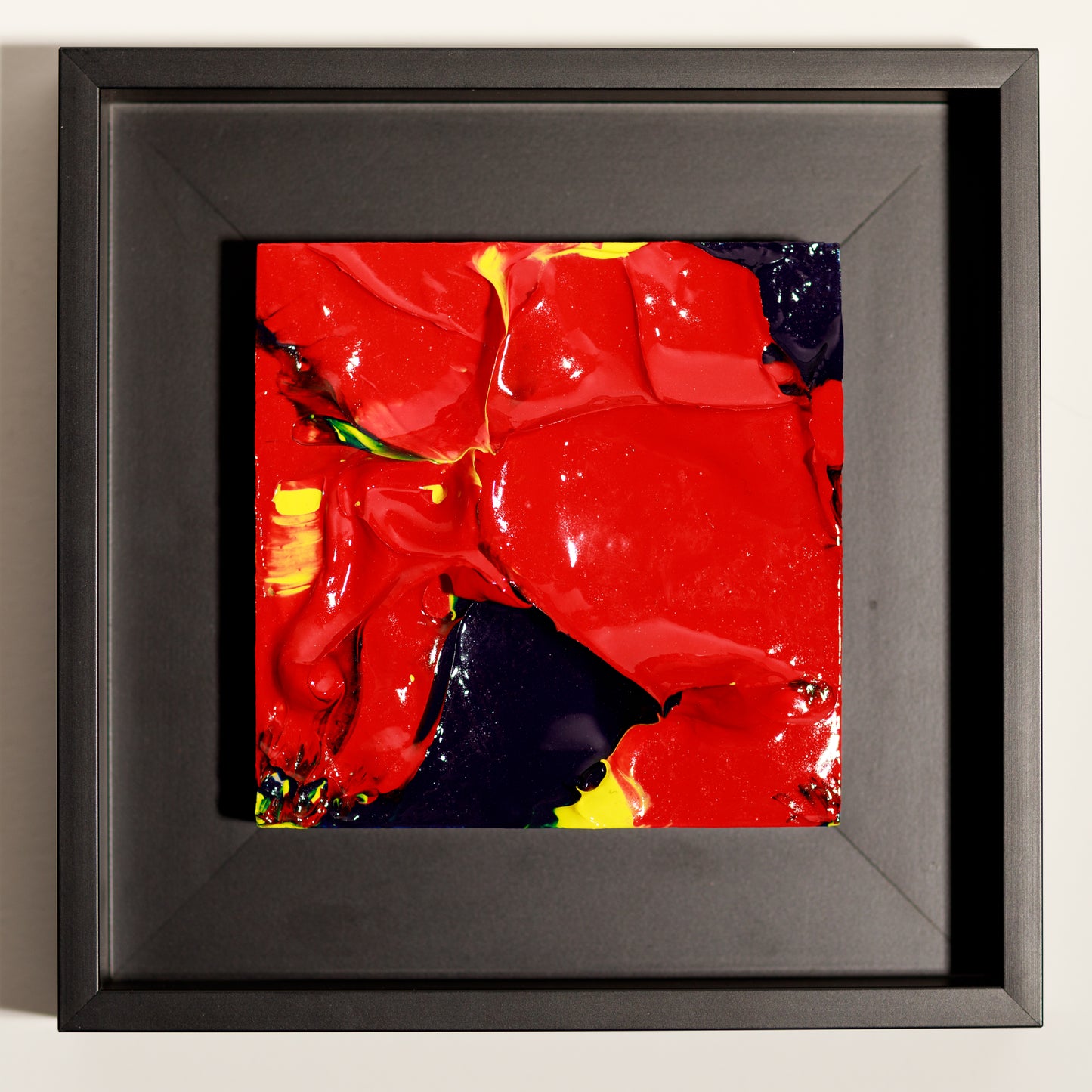 Steve Banaszek, Juicy Baby #6, 2024, acrylic on wood block.