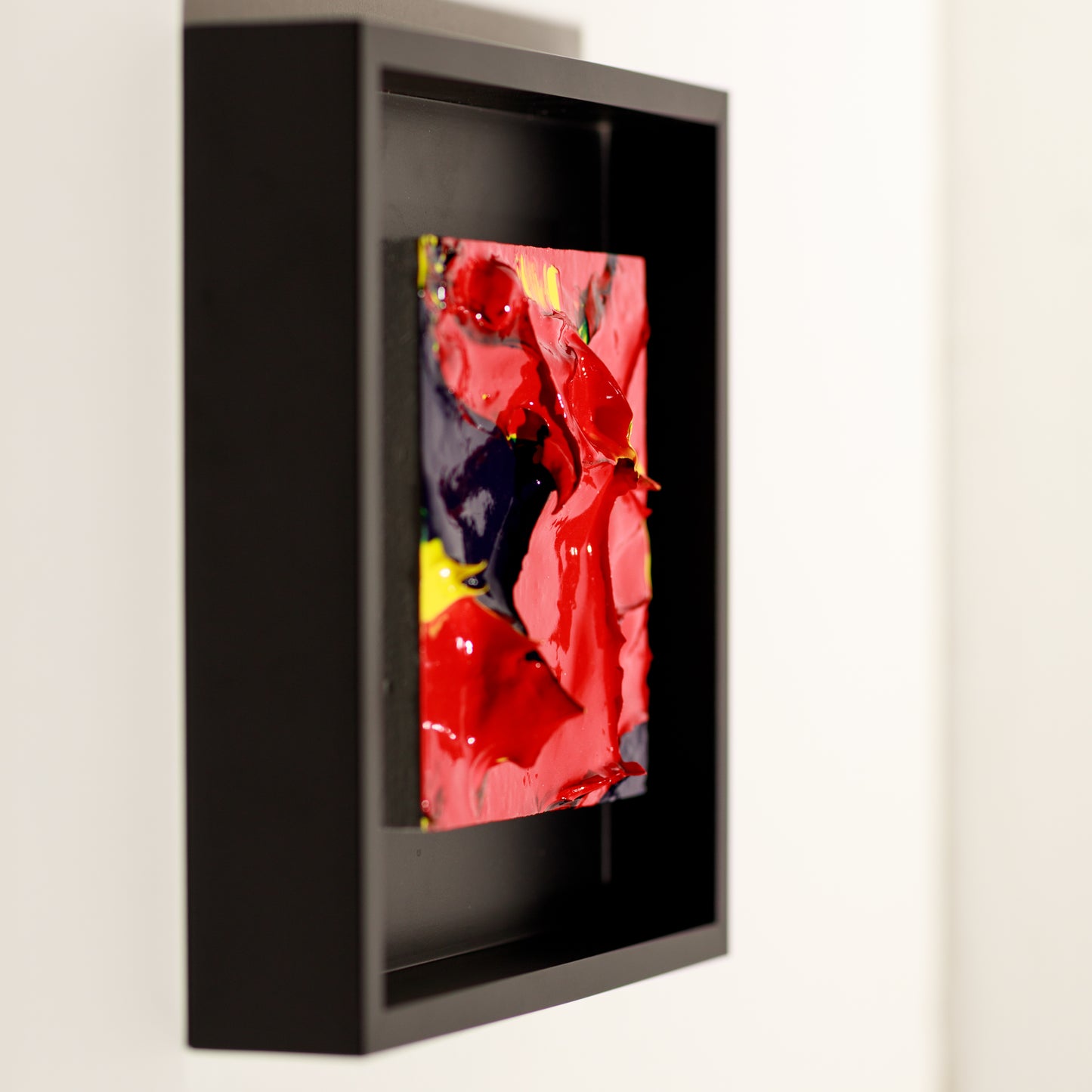 Steve Banaszek, Juicy Baby #6, 2024, acrylic on wood block.