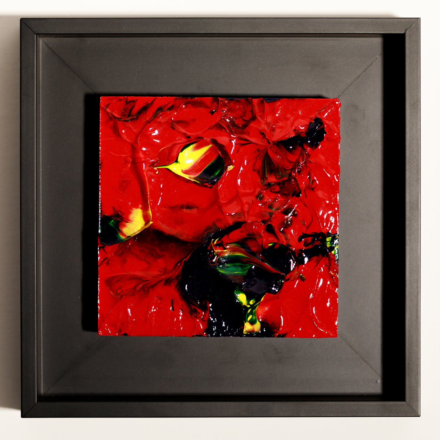 Steve Banaszek, Juicy Baby #7, 2024, acrylic on wood block.