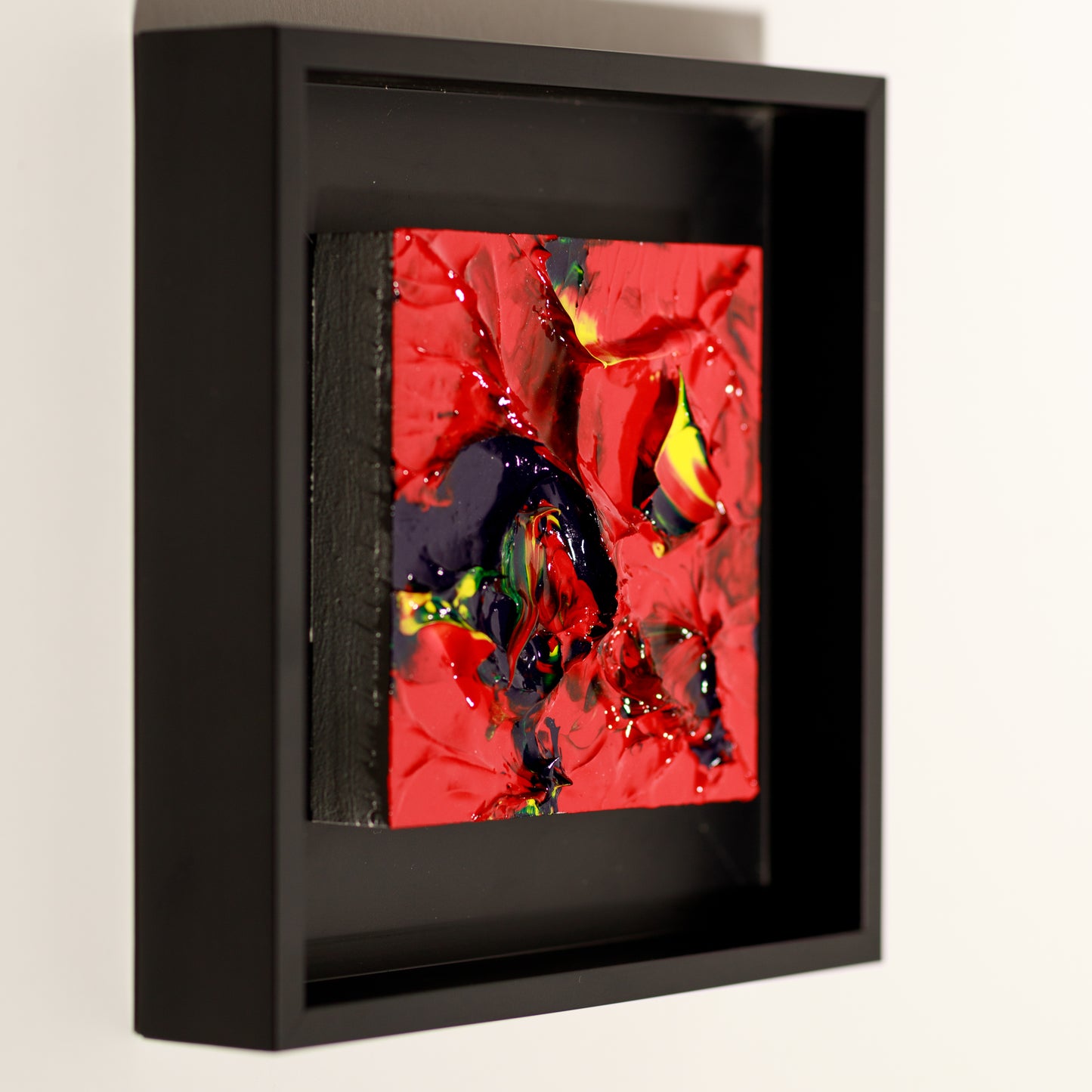 Steve Banaszek, Juicy Baby #7, 2024, acrylic on wood block.