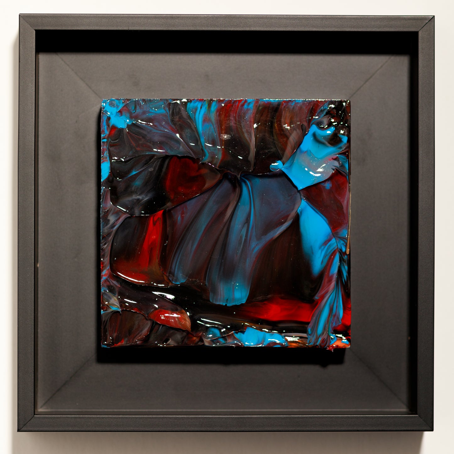 Steve Banaszek, Juicy Baby #8, 2024, acrylic on wood block.