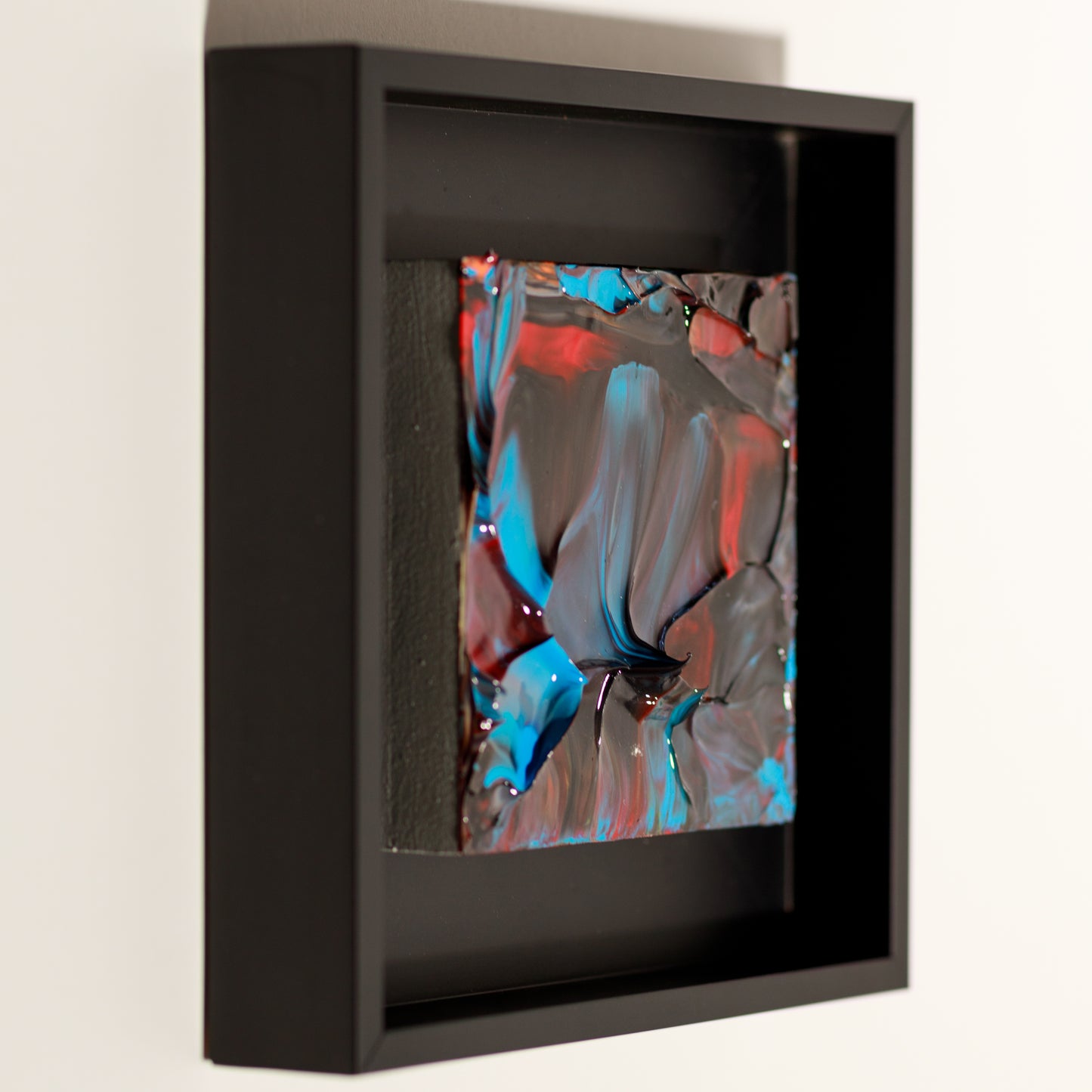 Steve Banaszek, Juicy Baby #8, 2024, acrylic on wood block.