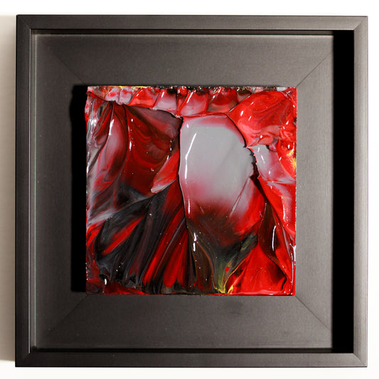 Steve Banaszek, Juicy Baby #9, 2024, acrylic on wood block.