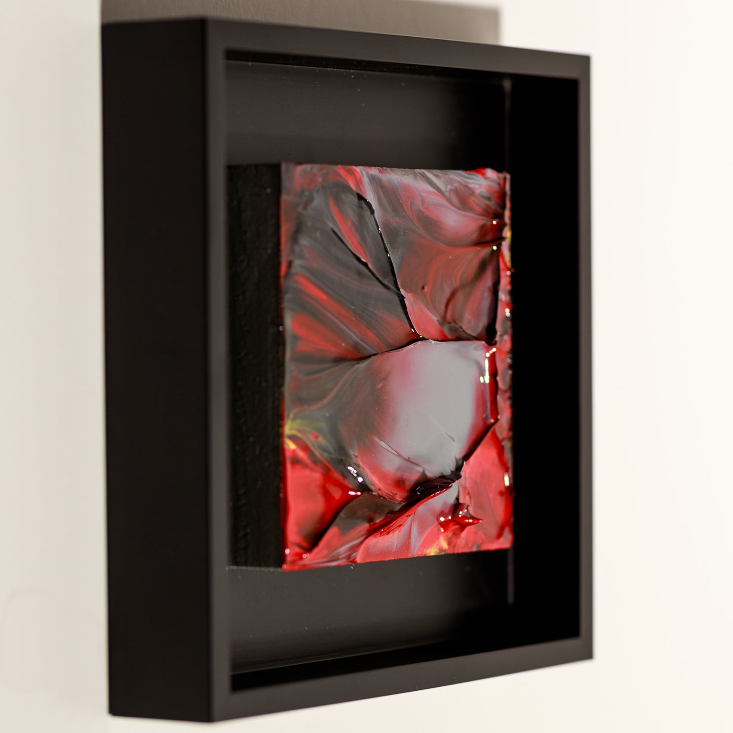 Steve Banaszek, Juicy Baby #9, 2024, acrylic on wood block.