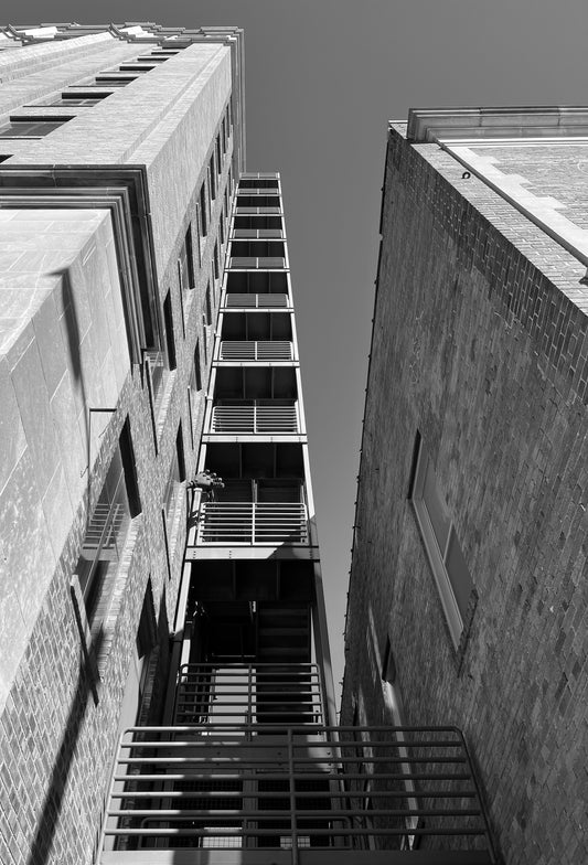 "Where Silence Sharpens" by Aubrey Guzman, 11x14 inkjet print, fine art paper. Limited edition.