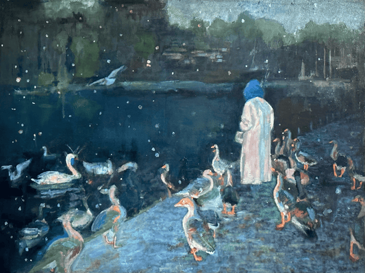 "Between Water, Snow, and Silence". Thoughts on Stacey B Street Duck. Duck