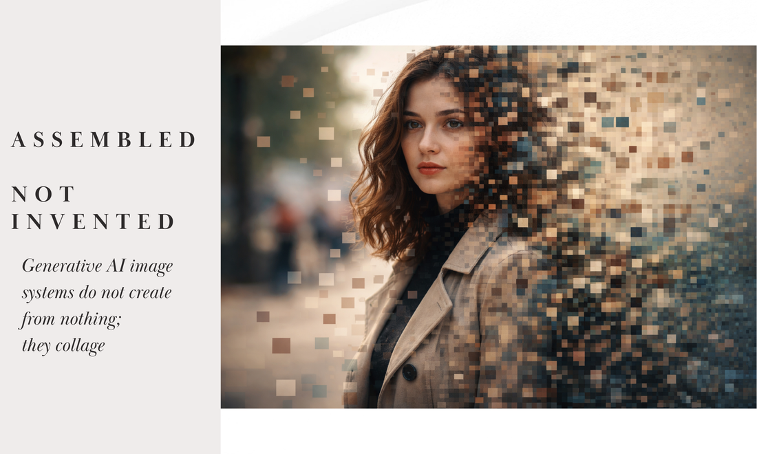 Assembled, Not Invented: Generative AI Images as Digital Collage